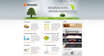 40个大自然风格的网页设计 让自然之美触手可及